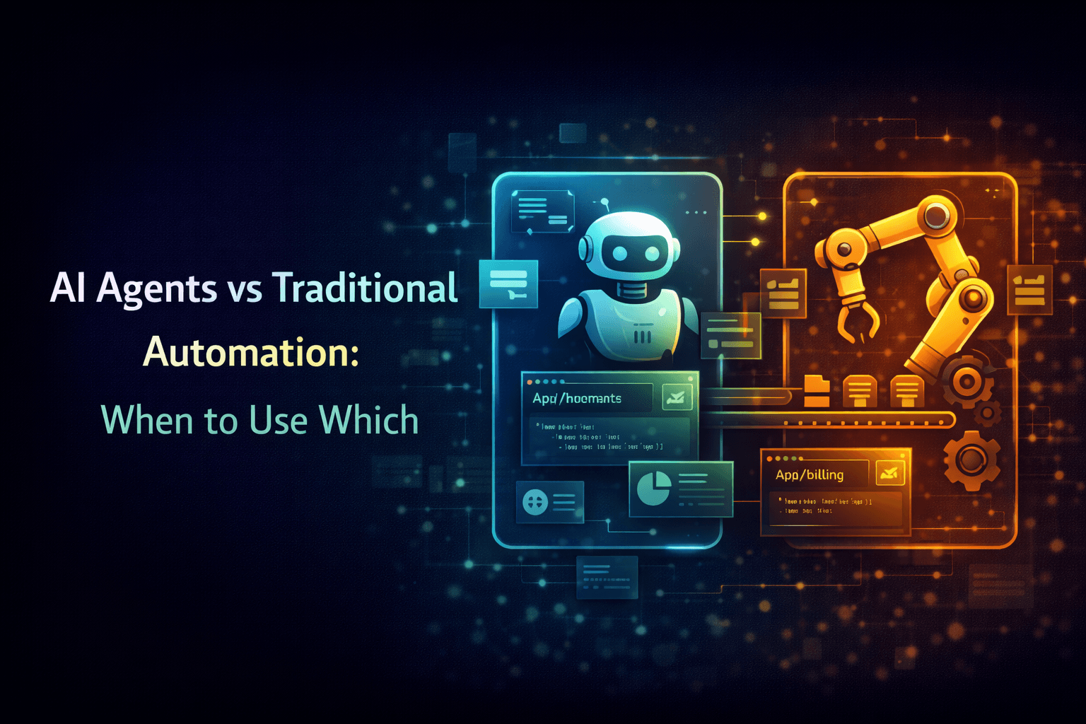 AI Agents vs Traditional Automation: When to Use Which