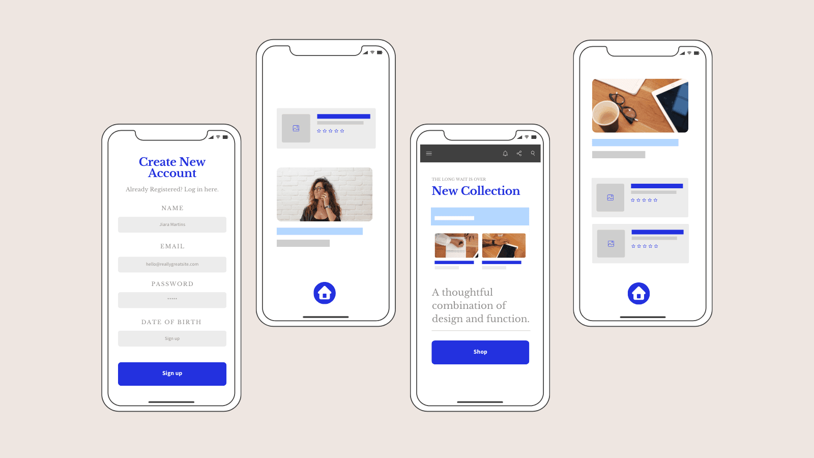 Wireframing & Product UX (Balsamiq & Figma)